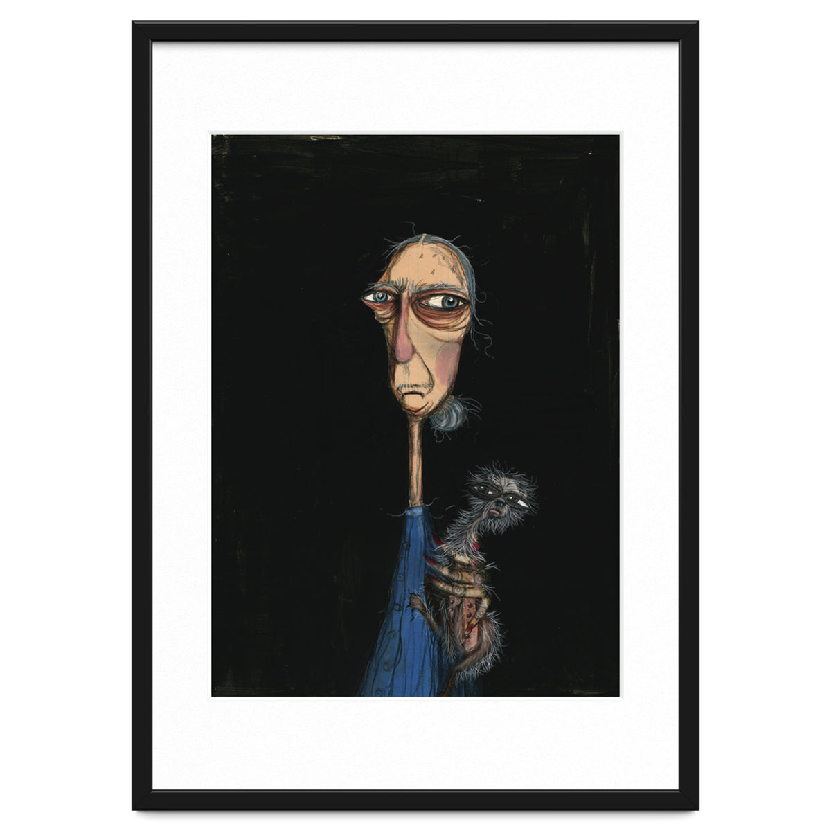 Woman Holding A Chihuahua