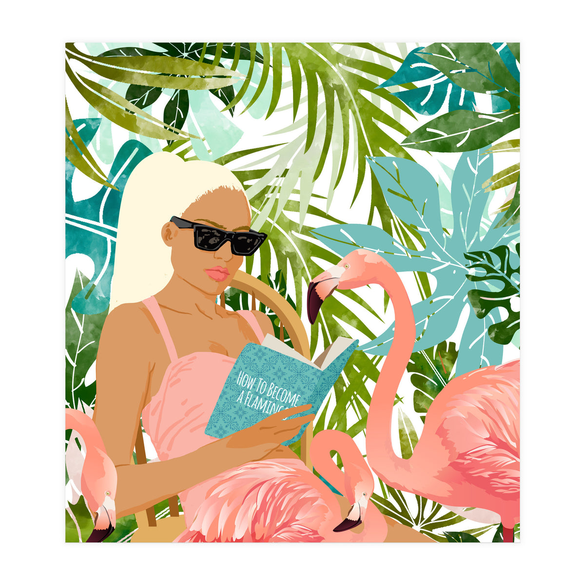 How To Become A Flamingo (Print Only)