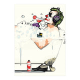 The Joker in the Bath, funny Bathroom Humour (Print Only) thumbnail