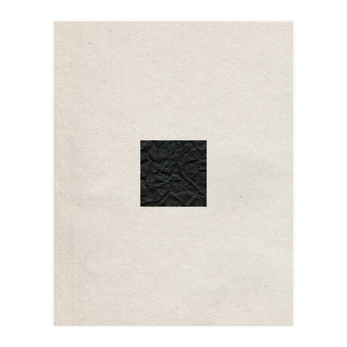 Minimal black square (Print Only)