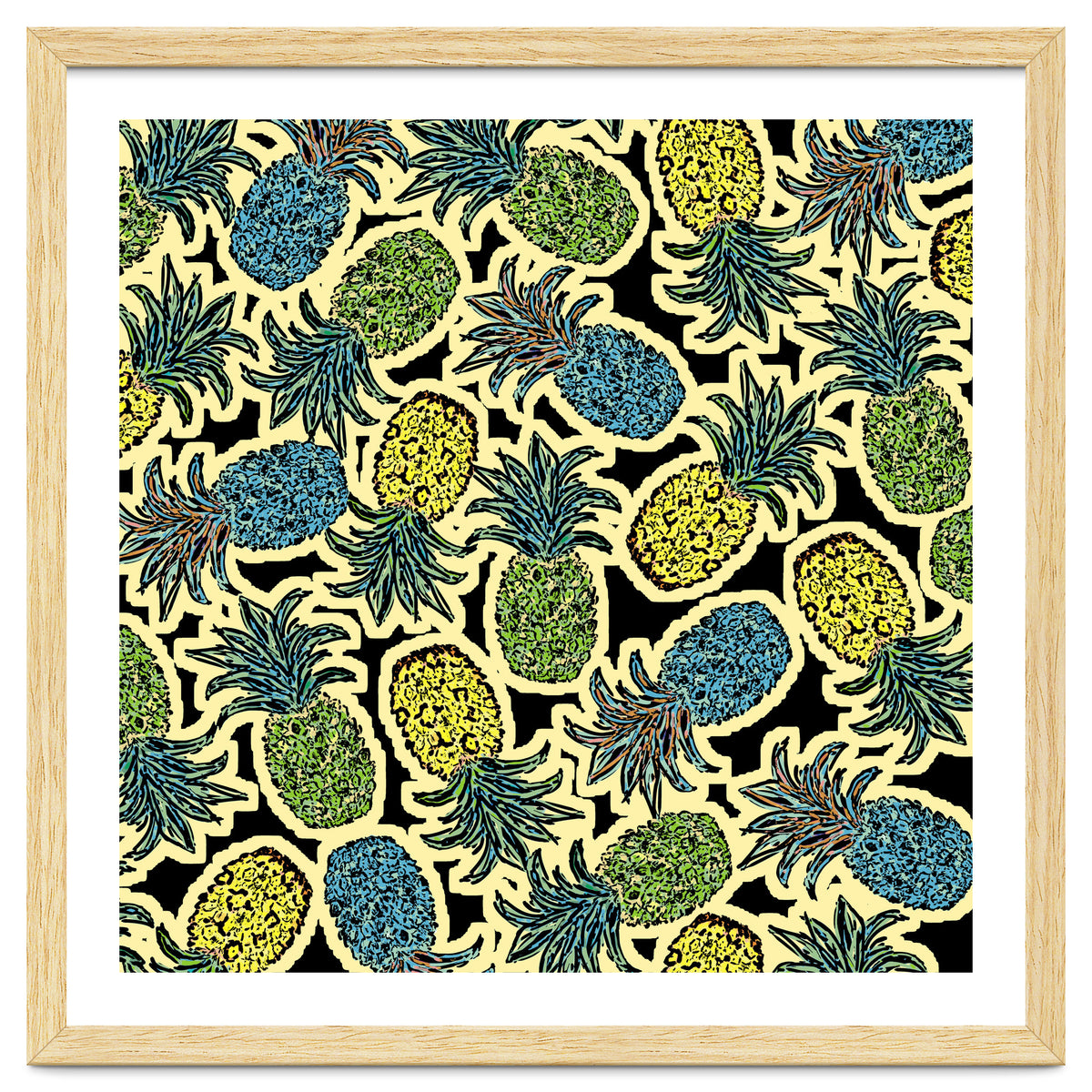 Pineapple Pandemonium Retro Tone