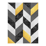 Chevron gold and marble (Print Only) thumbnail