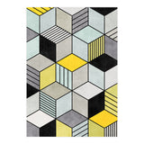 Colorful Concrete Cubes 2 - Yellow, Blue, Grey (Print Only) thumbnail