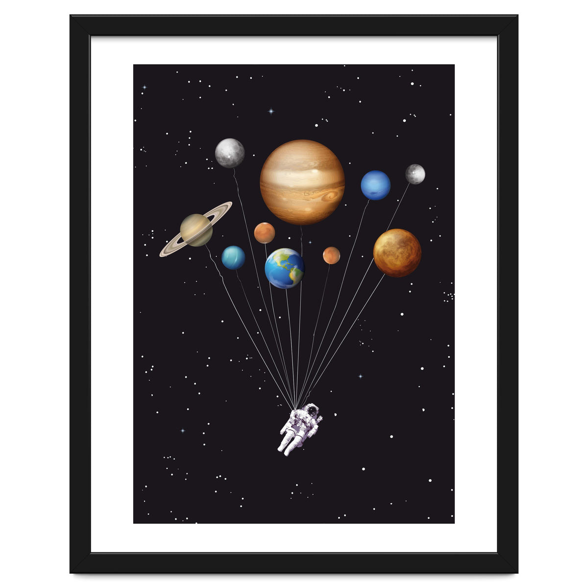 Space traveller poster