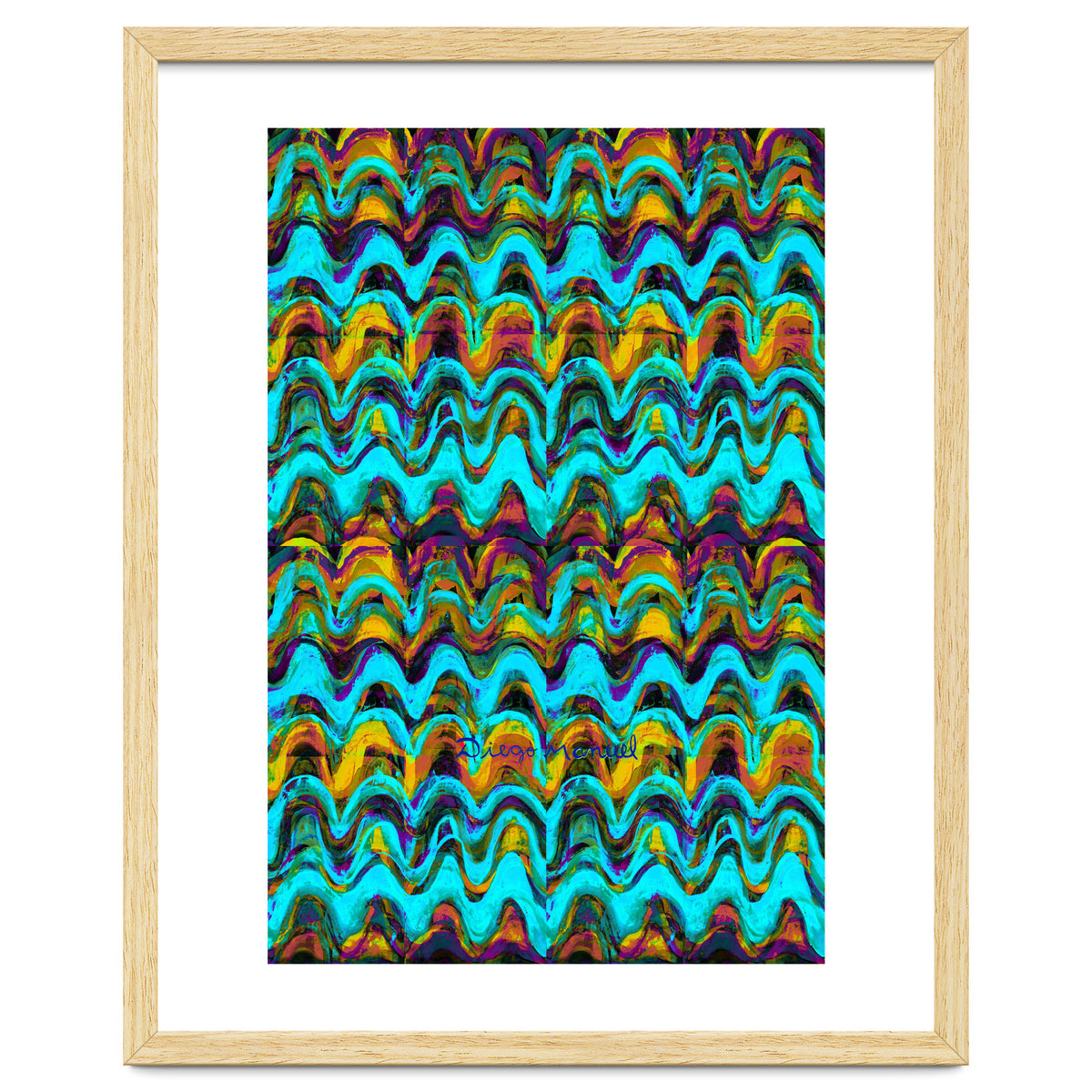 Pop abstract color full