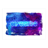 Neon Collection - Create (Print Only) thumbnail