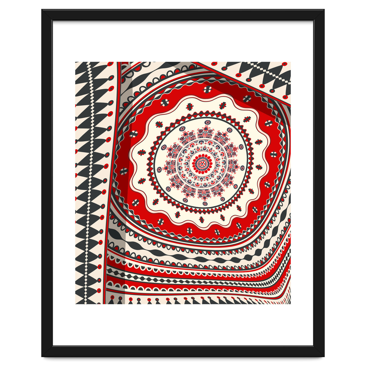 Romanian embroidery background 25