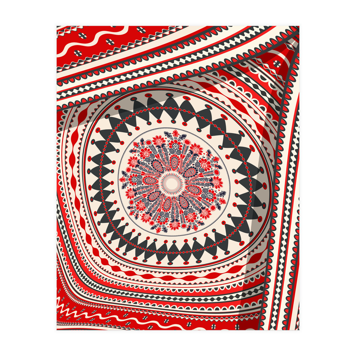 Romanian embroidery background 26 (Print Only)