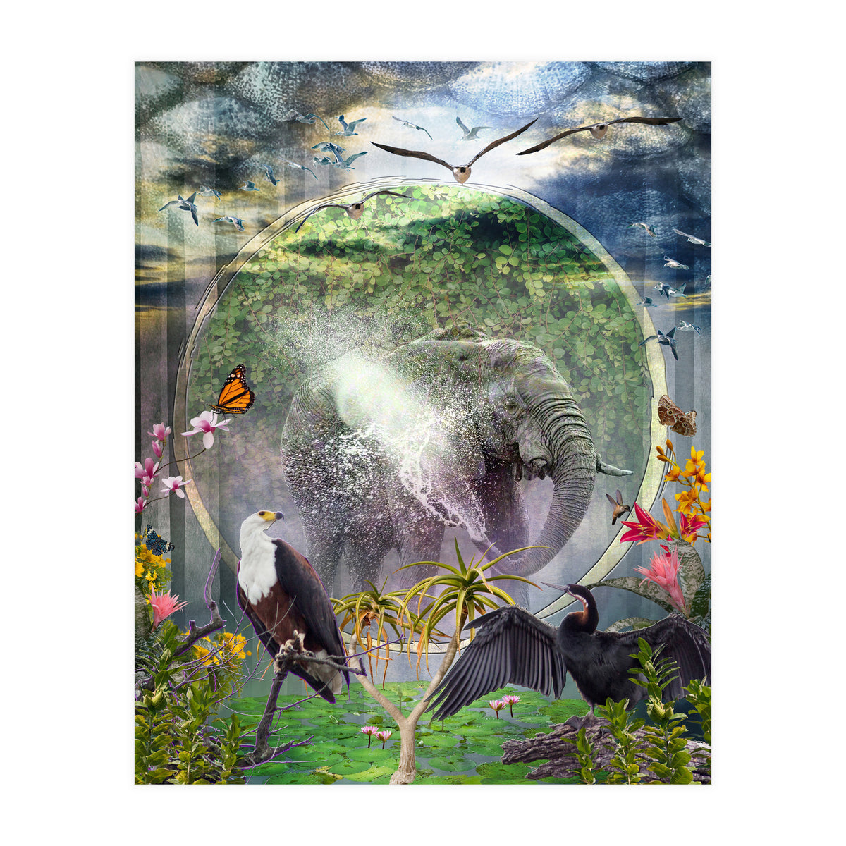 Jungle Retreat (Print Only)