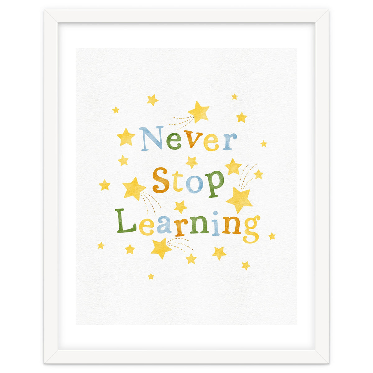 Never Stop Learning