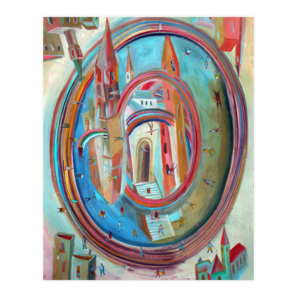 Plaza Redonda B (Print Only)