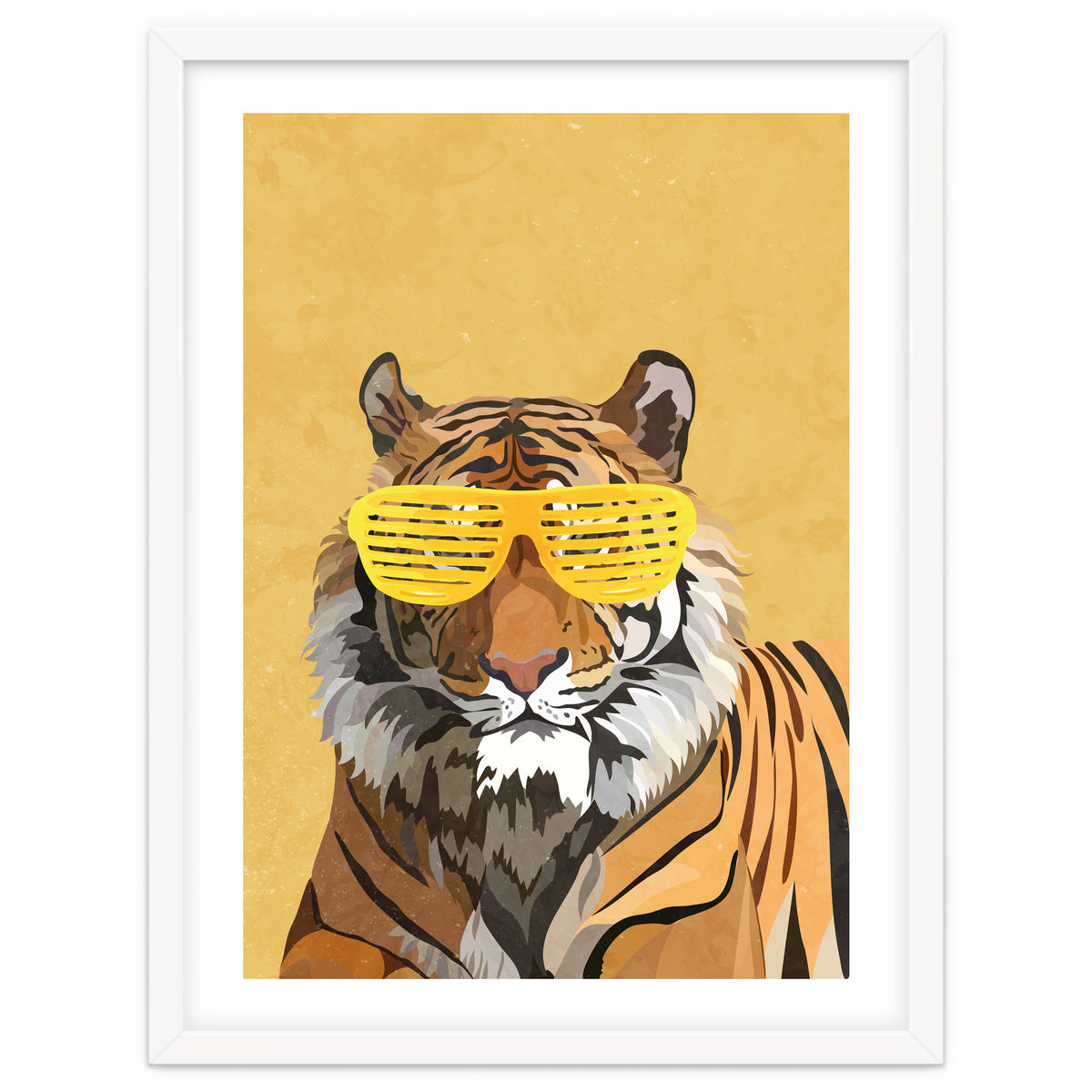 Hip Hop Tiger Yellow Shades