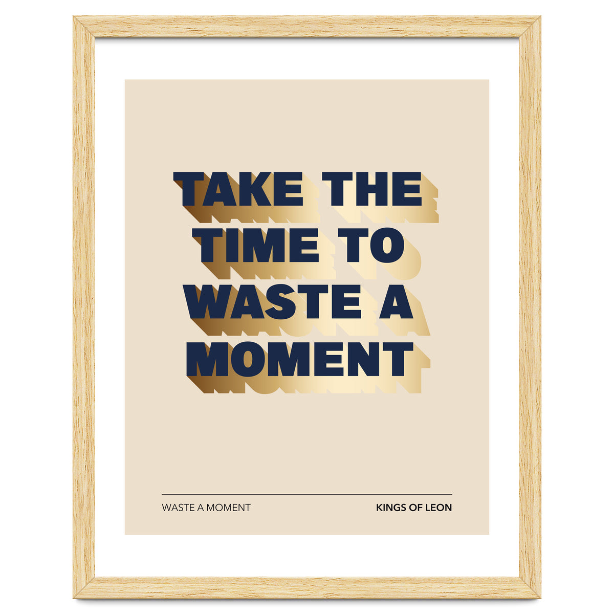 Kings Of Leon - Waste A Moment