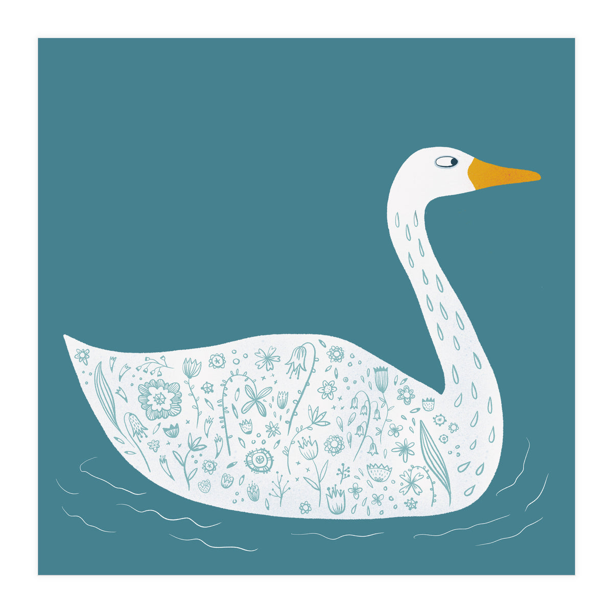 Swan Dark (Print Only)