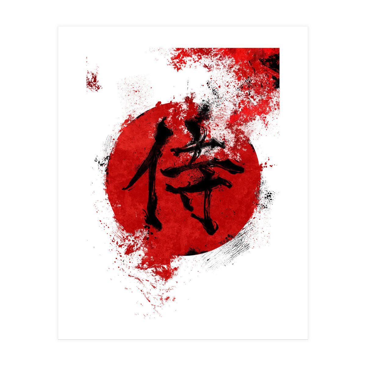 Kanji Samurai (Print Only)