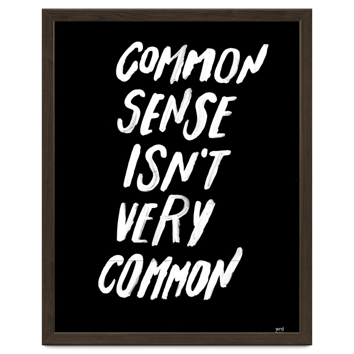 UNCOMMON SENSE