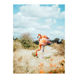 Flamingo Couple (Print Only) thumbnail