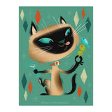 Cat A Tonic Siamese (Print Only) thumbnail