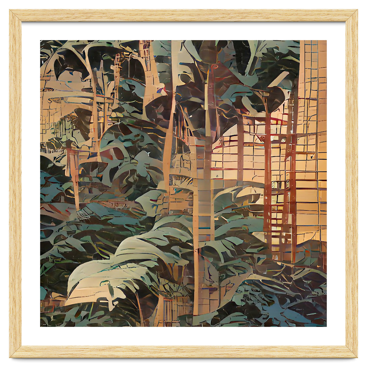 TROPICAL FOREST no4-B - UKIYO-e