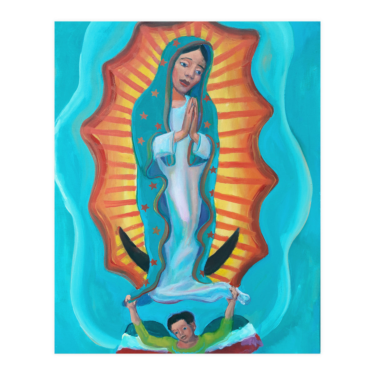 Virgen De Guadalupe 2 (Print Only)
