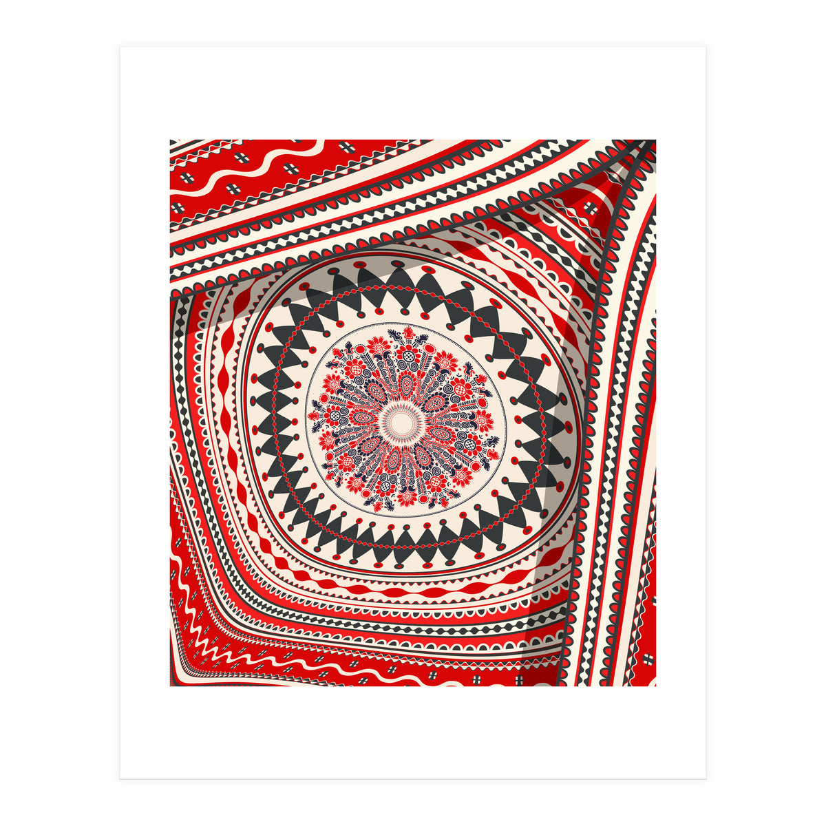 Romanian embroidery background 26 (Print Only)