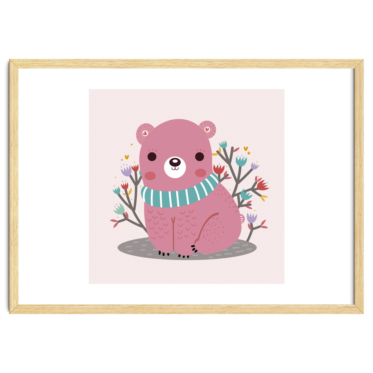 Pink bear