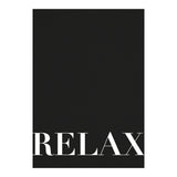 Relax Black (Print Only) thumbnail