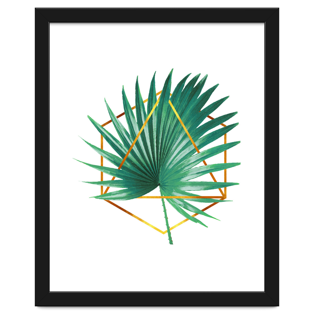 Tropical Palm Leaf 01