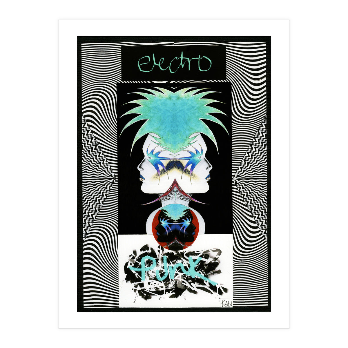 Warpaint: Punk Turquoise (Print Only)