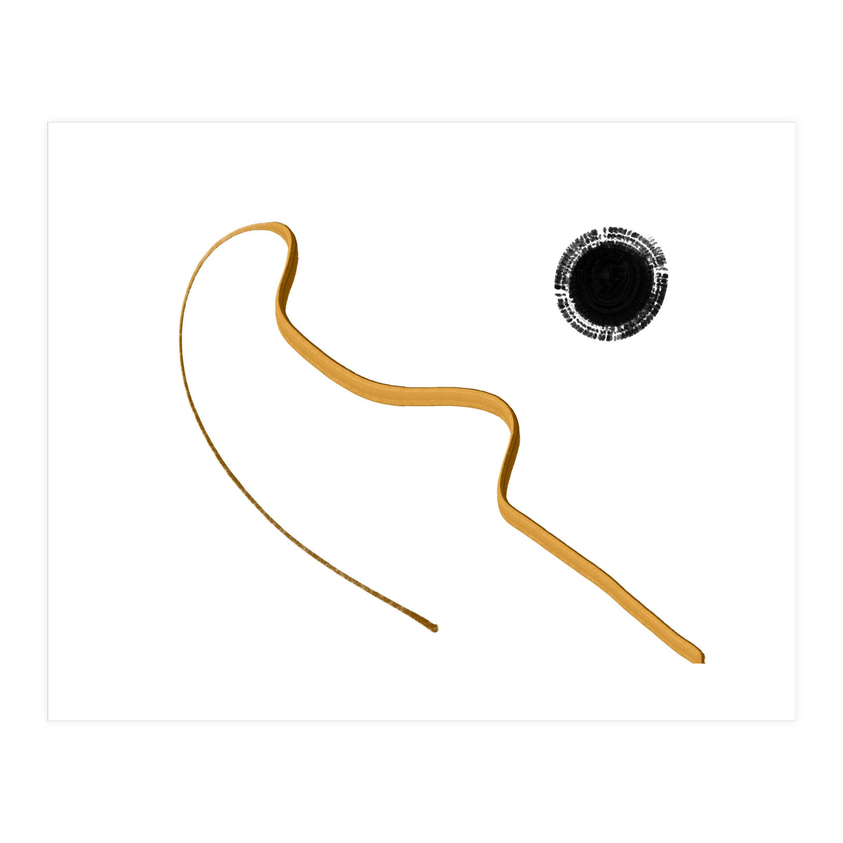 Golden Line (Print Only)