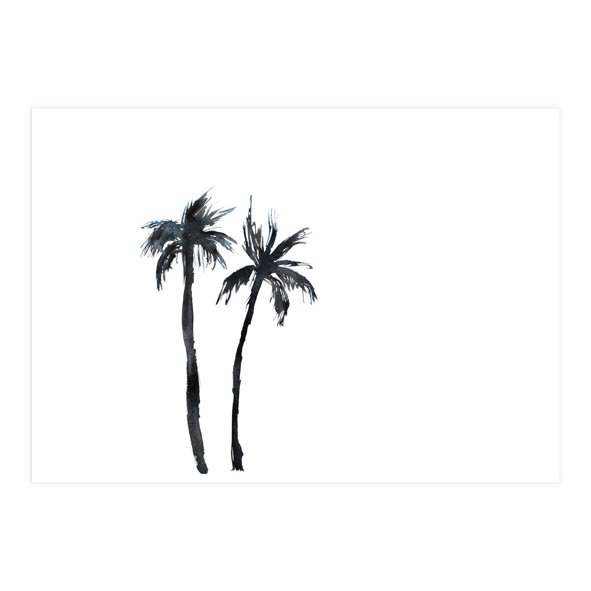 Alone together || watercolor (Print Only)