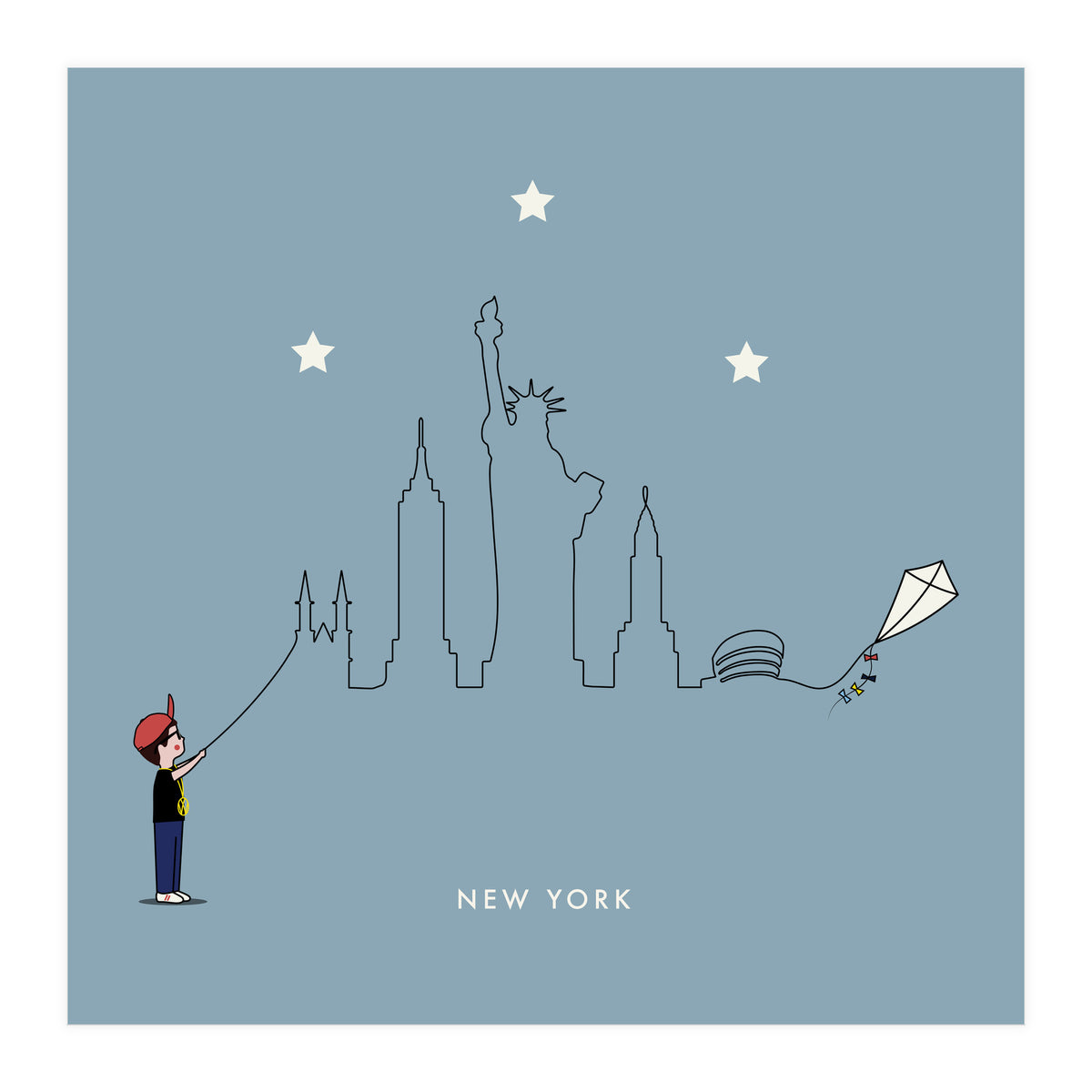 Kein Design New York Boy (Print Only)