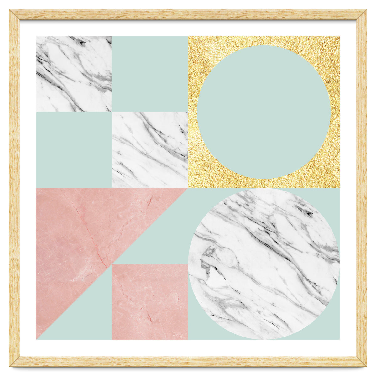 Marble and gold I