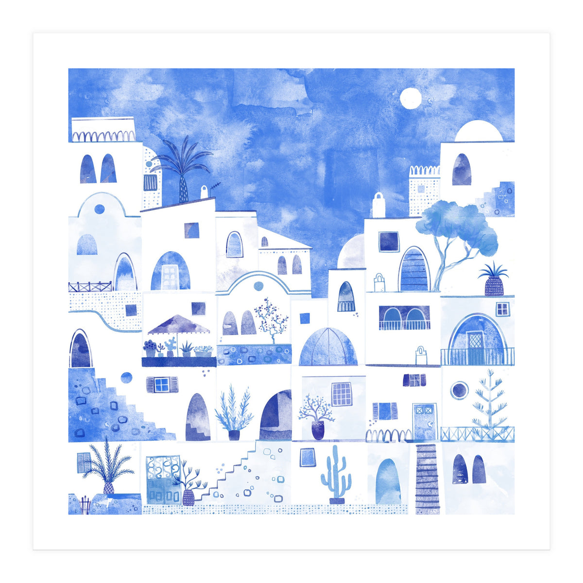 Santorini (Print Only)