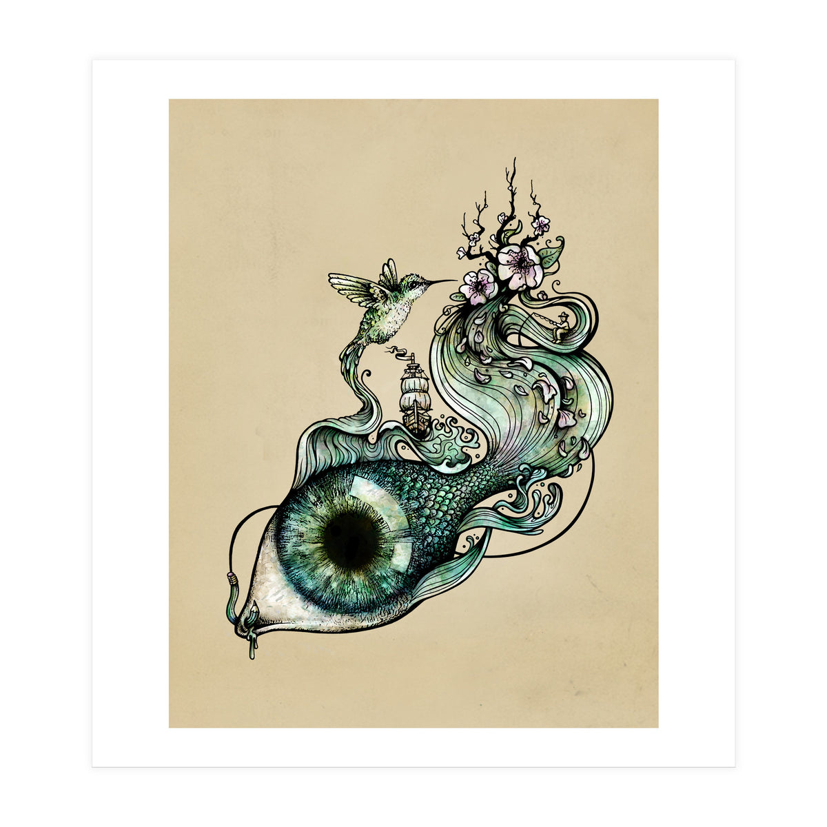 Flowing Inspiration (Print Only)