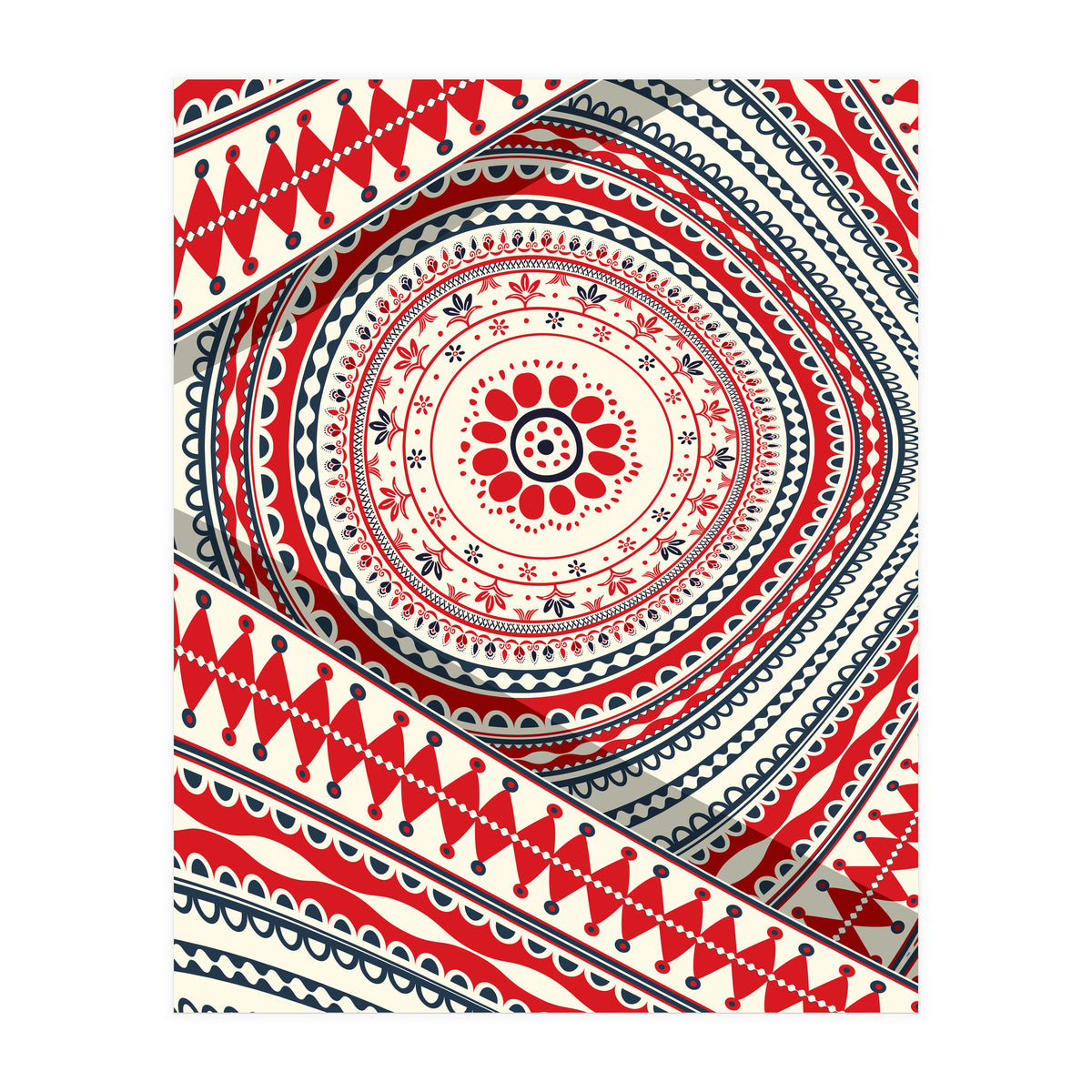 Romanian embroidery background 15 (Print Only)