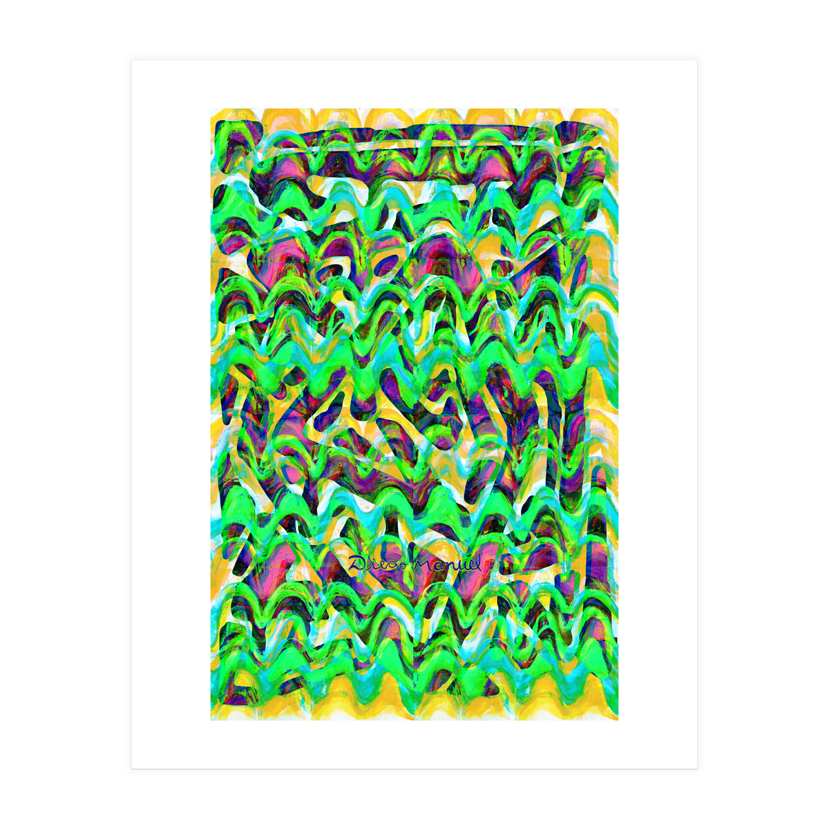 New Graffiti B 32 (Print Only)