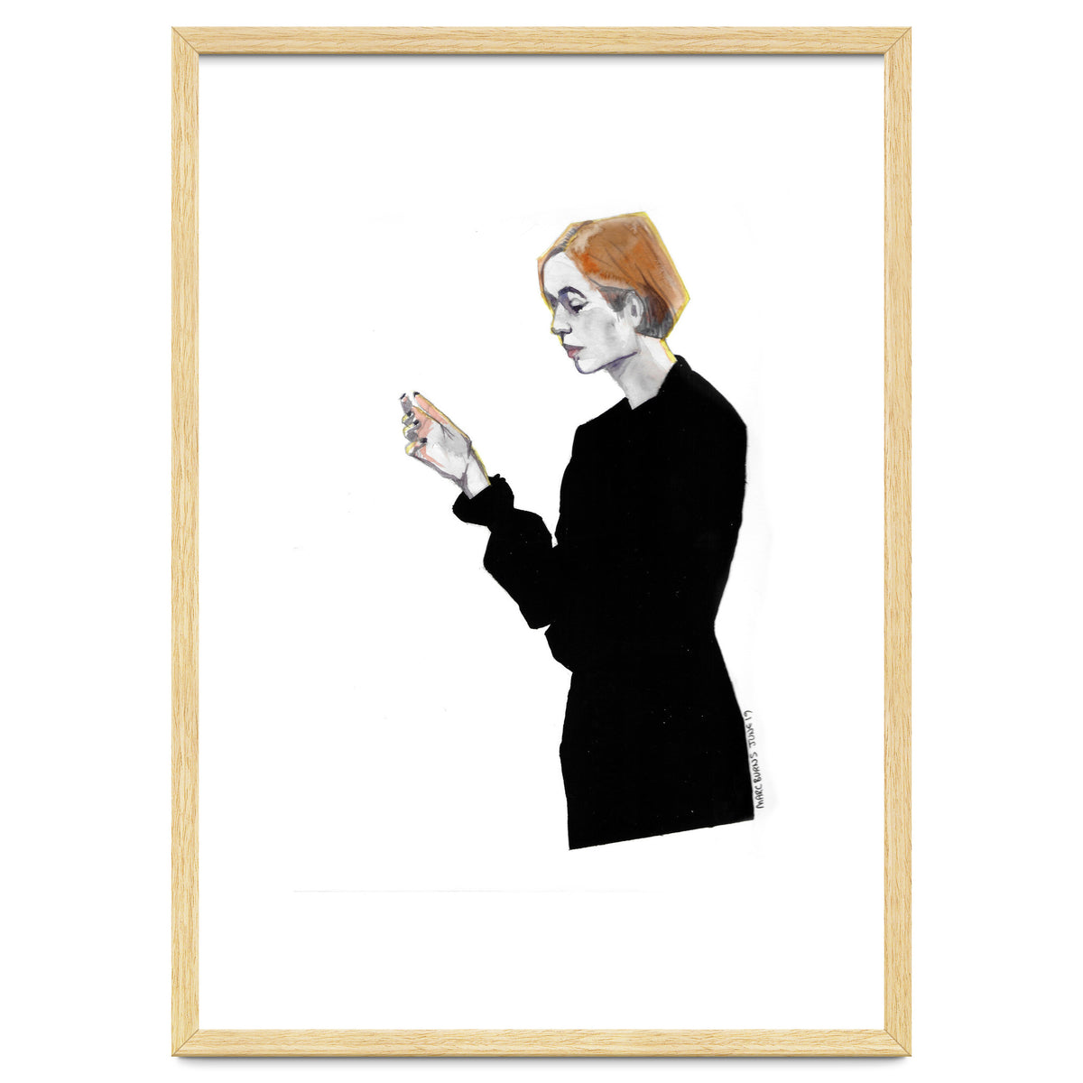 Untitled #33 - Woman without a cigarette