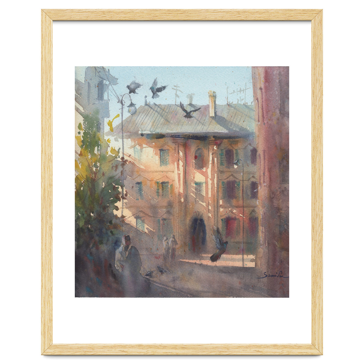 Sunny morning in Italy