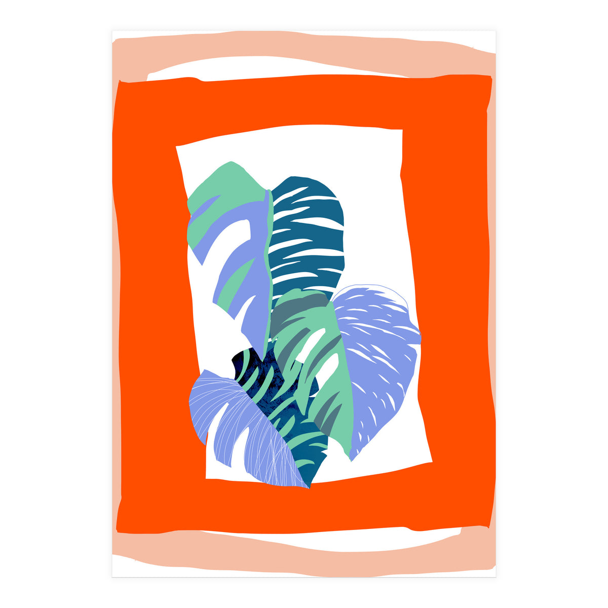 Plantain leaves (Print Only)