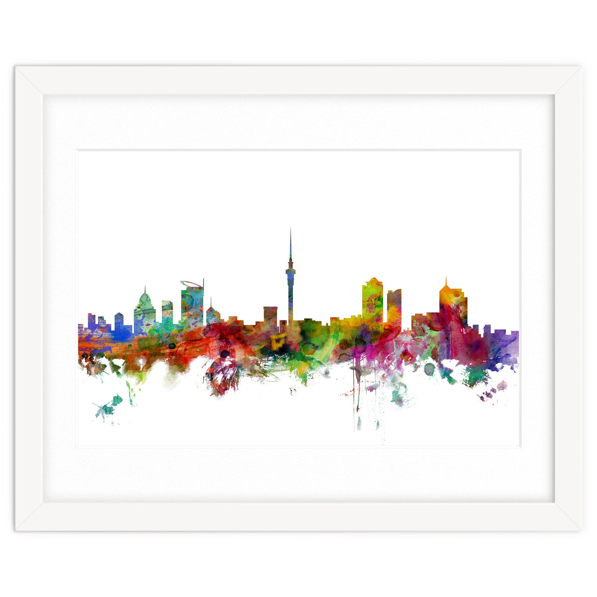 Auckland New Zealand Skyline