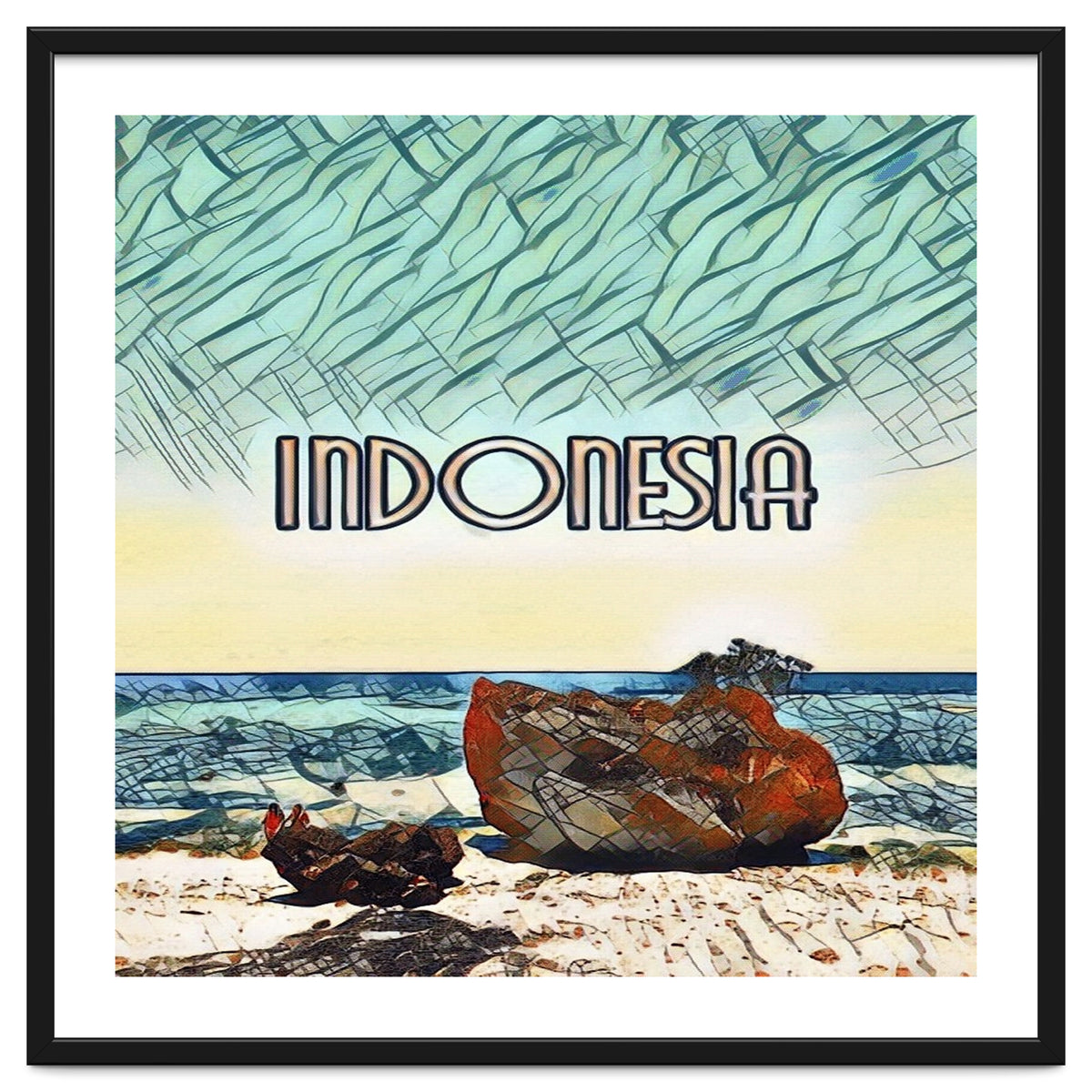 Labuan Sait Beach, Indonesia.