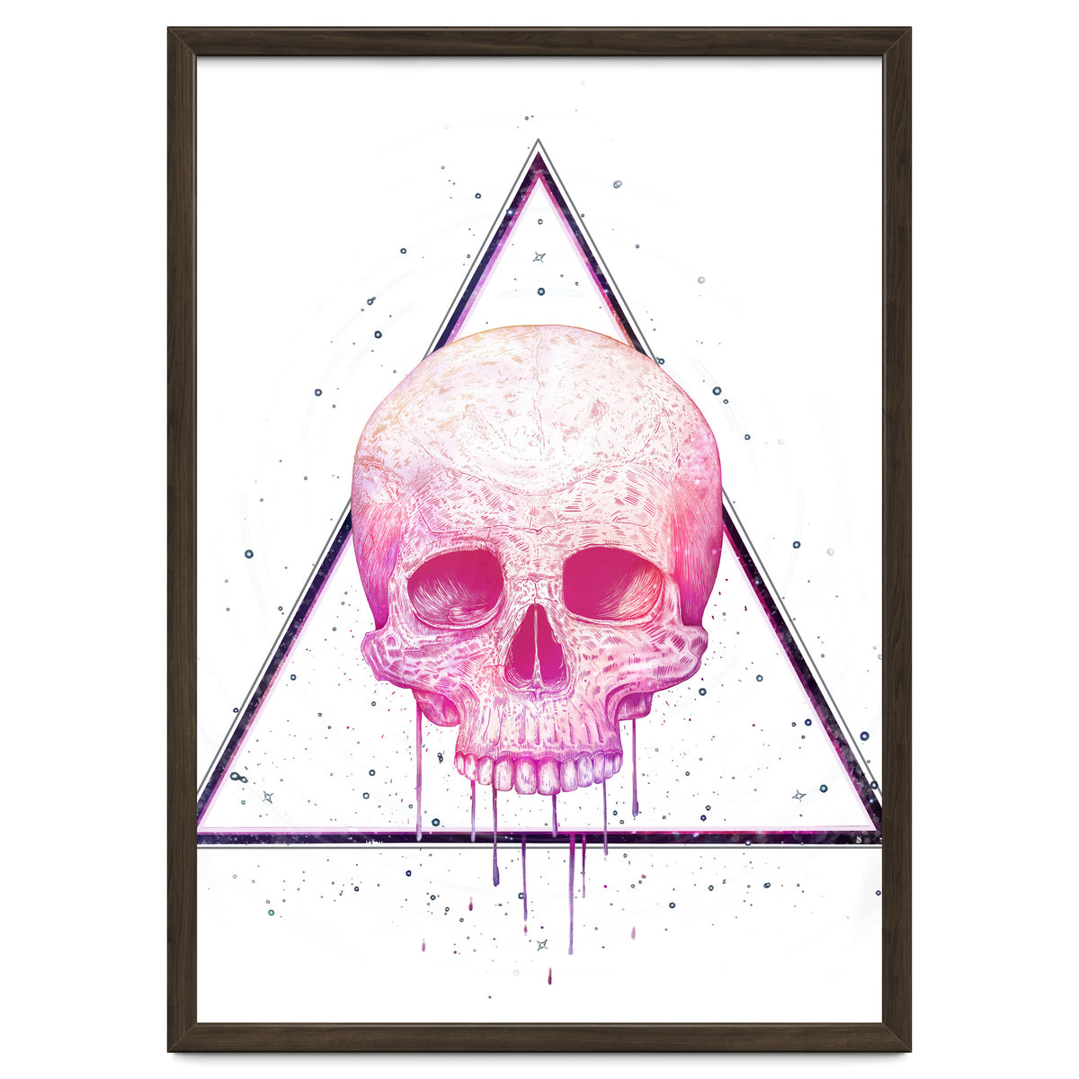 Skull In Triangle