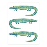 Alligator Trio (Print Only) thumbnail