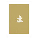 Olive green cut-out shapes (Print Only) thumbnail