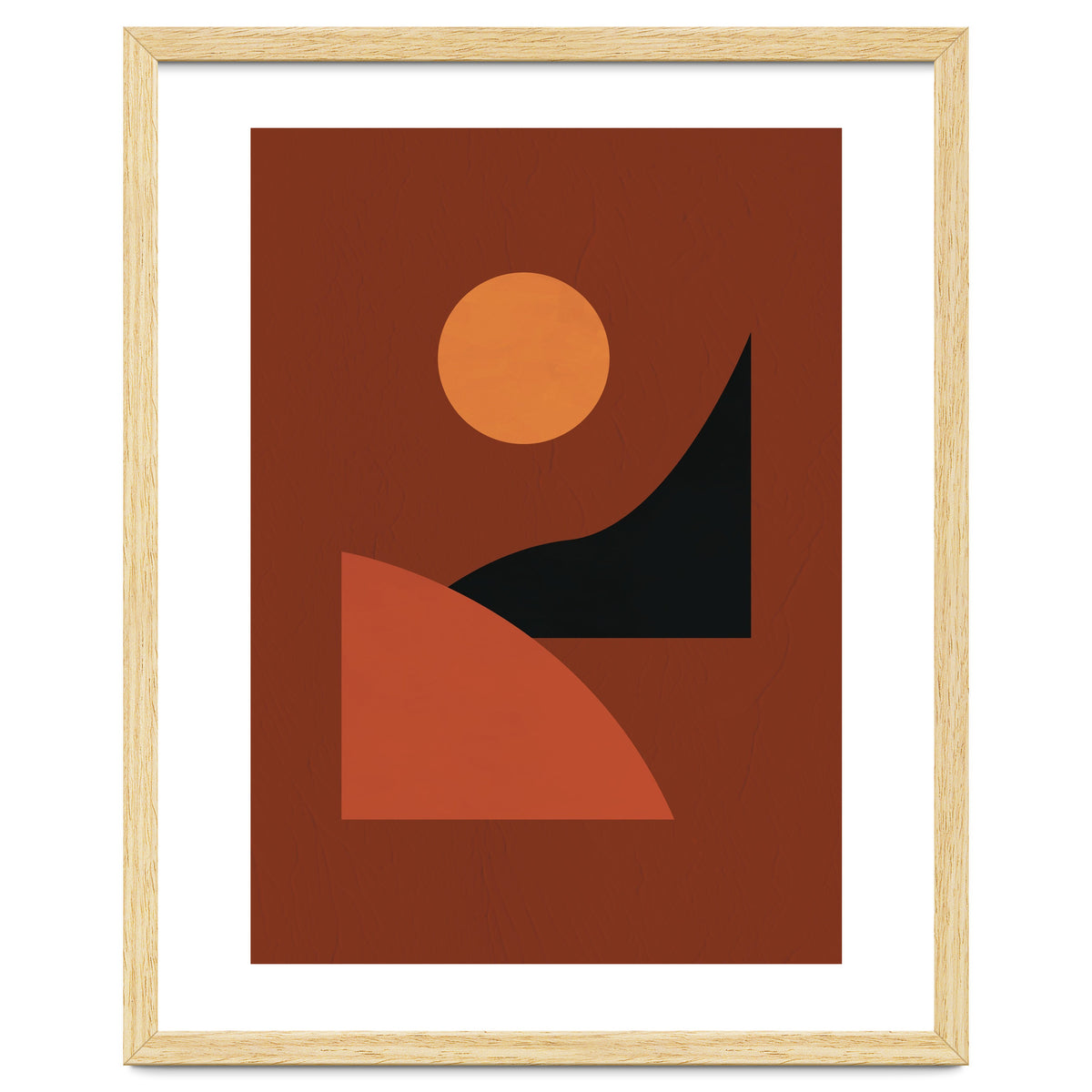 Abstract Geometrical Terracota Earthy Tones