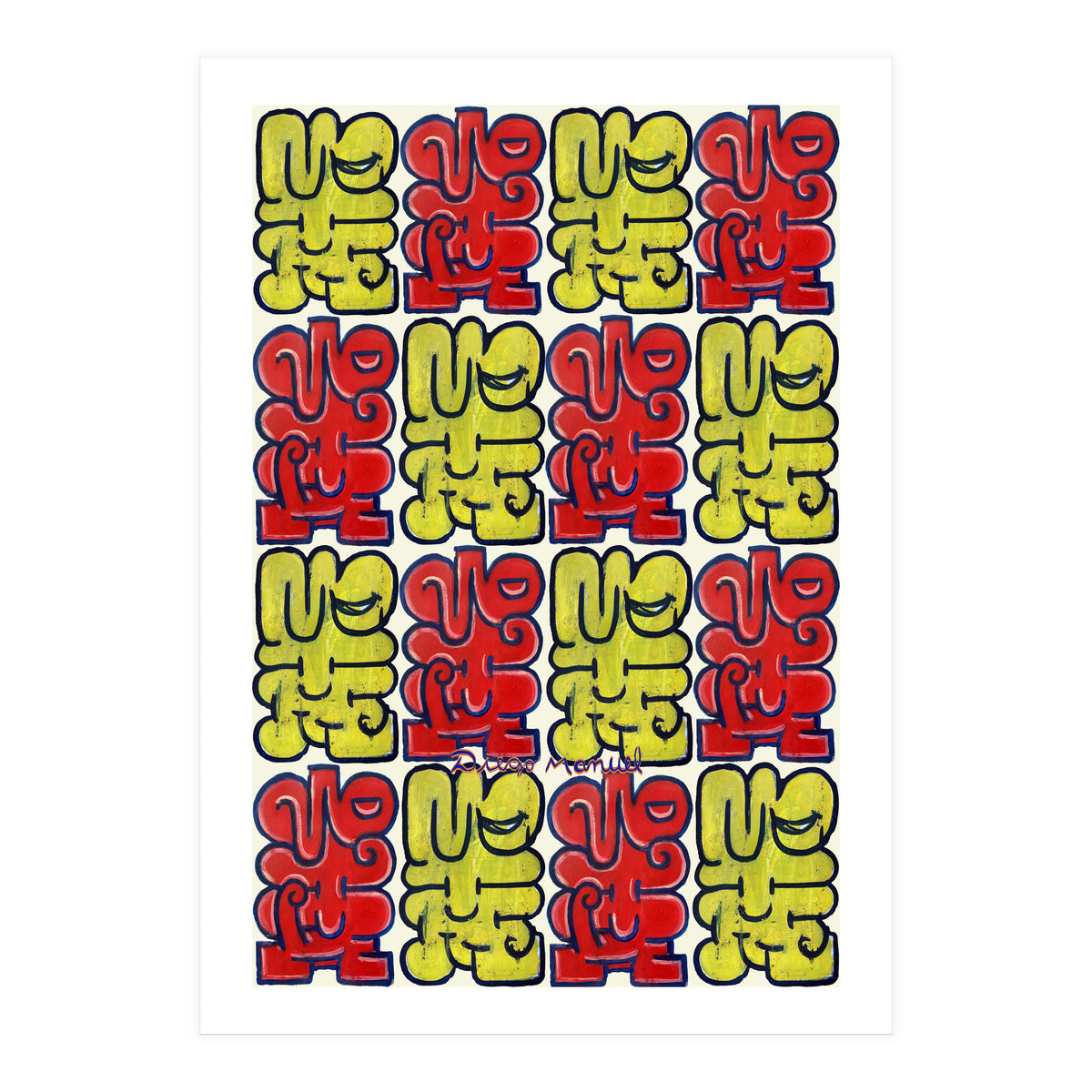 Garffiti 23 33 Tapiz B (Print Only)