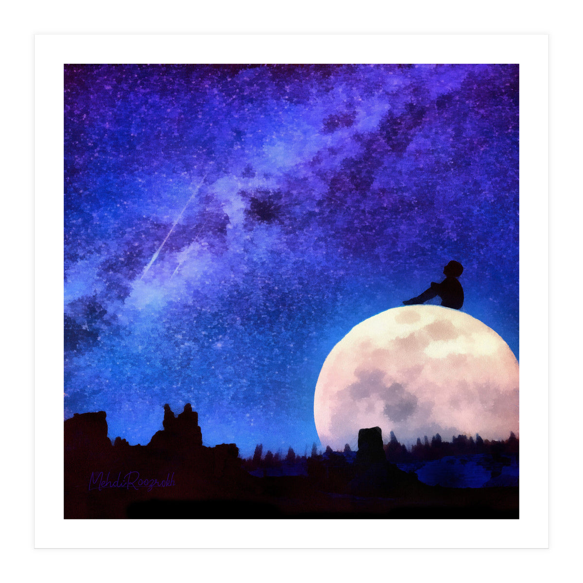 Around Night (Print Only)