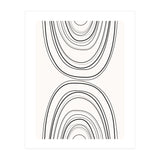 MINIMALIST ART - LINE ARCHES (Print Only) thumbnail