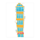 Dutch House Cartoon (Print Only) thumbnail